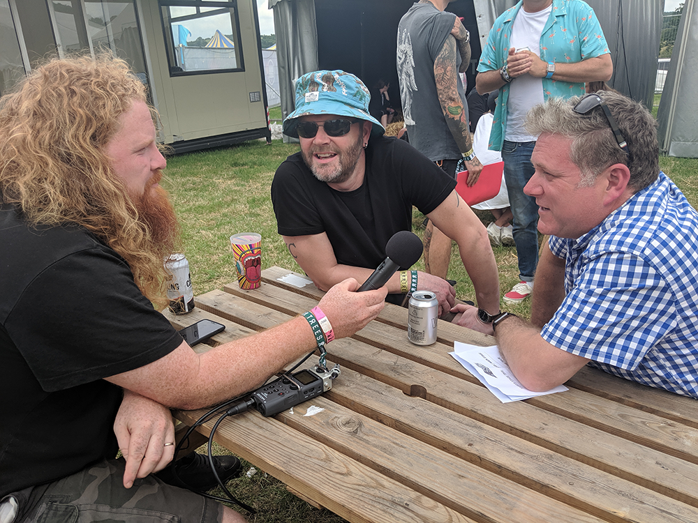 With "A" at 2000 Trees Festival 2019 With "A" at 2000 Trees Festival 2019