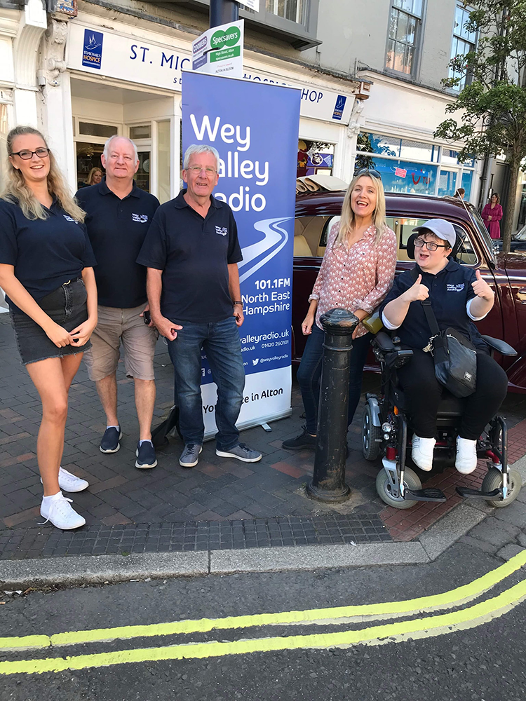 The team at the Alton Classic Car Show The team at the Alton Classic Car Show