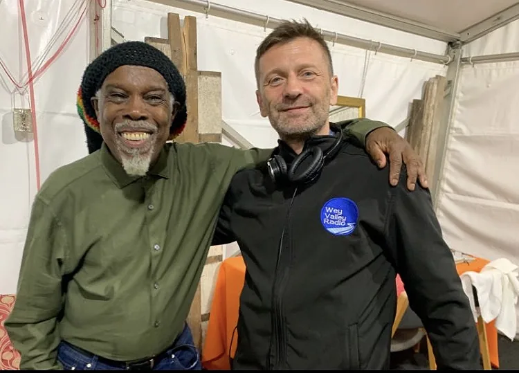 James Brooker with Billy Ocean at Weyfest 2023 James Brooker with Billy Ocean at Weyfest 2023