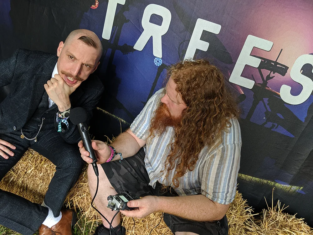 With Jamie Lenman at 2000 Trees 2019 With Jamie Lenman at 2000 Trees 2019
