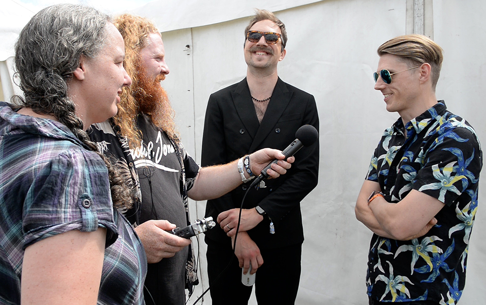 With Royal Republic at 2000 Trees 2022 With Royal Republic at 2000 Trees 2022