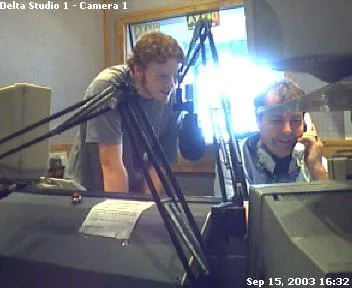 Stewart Ireland and David Way at Delta Radio in 2003 Stewart Ireland and David Way at Delta Radio in 2003
