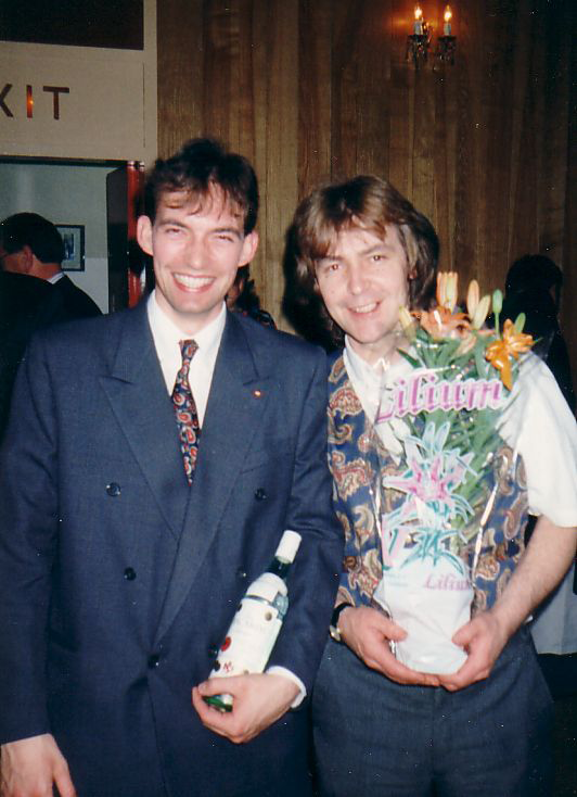 Richard Wyeth and David Way in 1992 Richard Wyeth and David Way in 1992