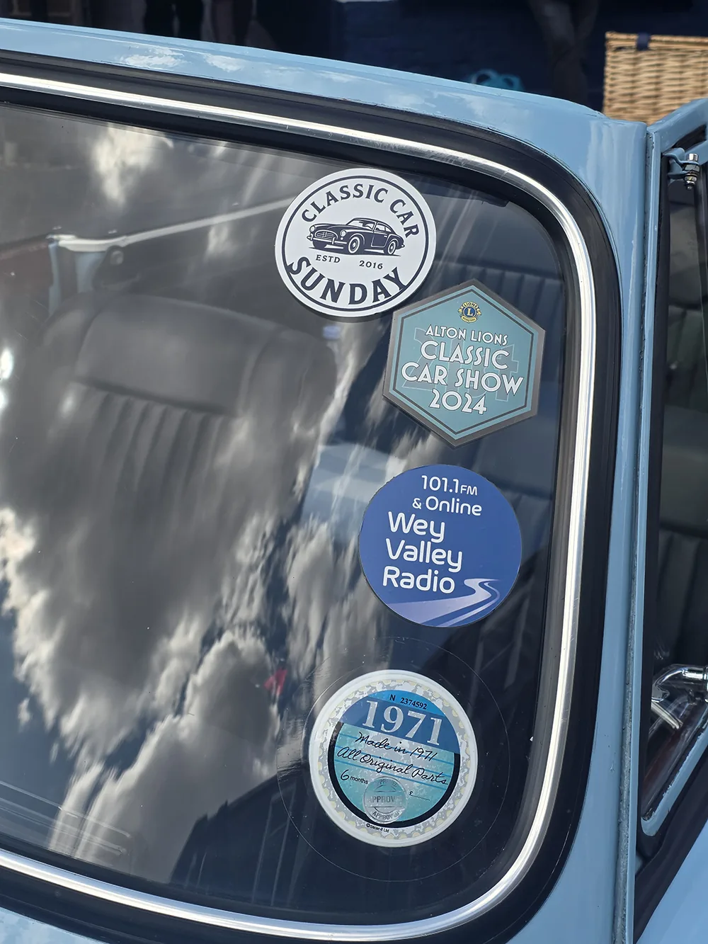 Alton Classic Car Show 2026 Car Sticker Alton Classic Car Show 2026 Car Sticker