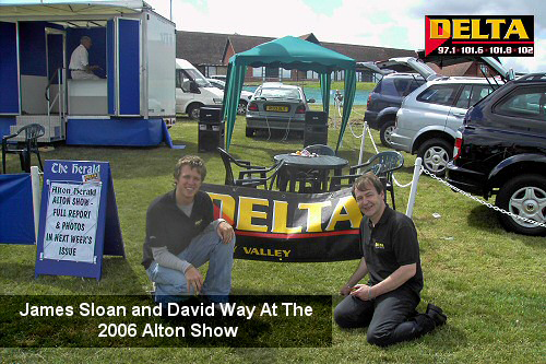James Sloan and David Way at the 2006 Alton Show for Delta James Sloan and David Way at the 2006 Alton Show for Delta