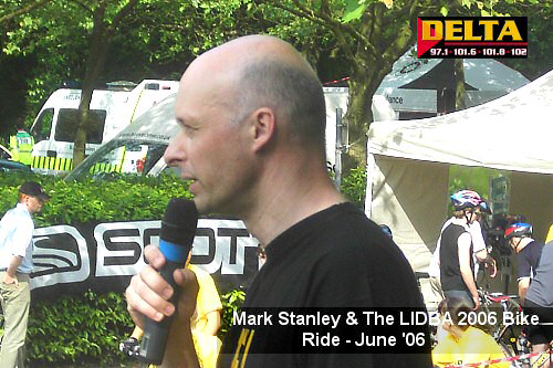 Mark Stanley at the LIBDA Bike Ride in June 2006 Mark Stanley at the LIBDA Bike Ride in June 2006