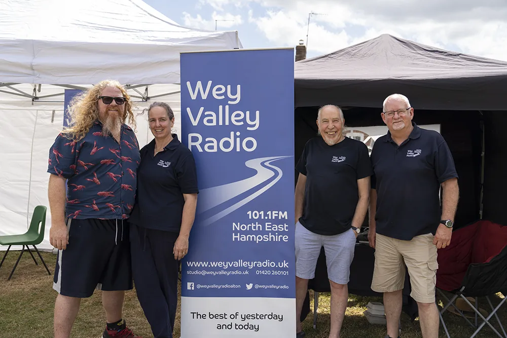 The Wey Valley Radio team at the Alton Victorian Cricket 2026 The Wey Valley Radio team at the Alton Victorian Cricket 2026