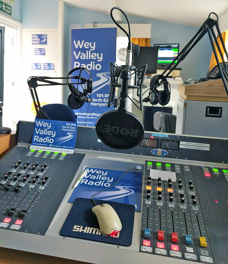 The studio at Alton Assembly Rooms