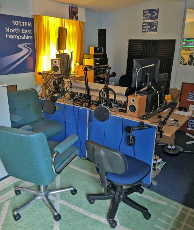 The studio at Alton Assembly Rooms