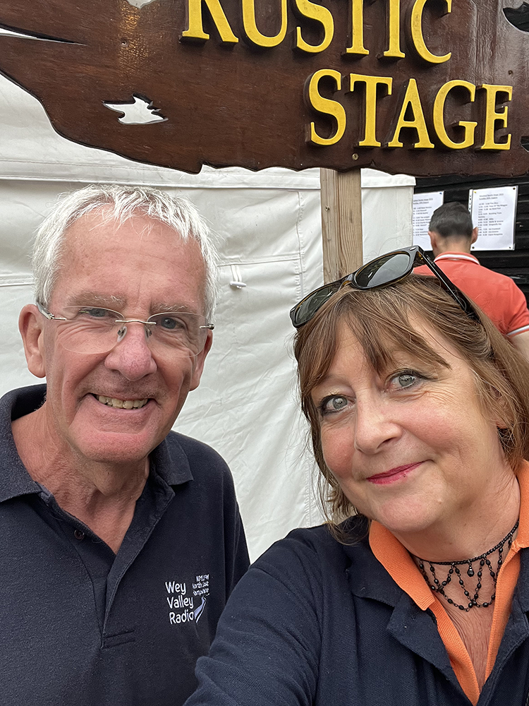 Brian Player and Bev at Weyfest 2023