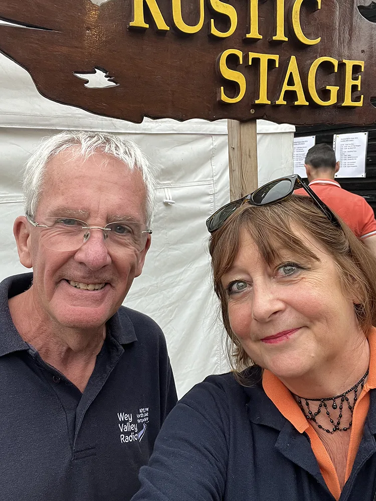Brian Player and Bev at Weyfest 2023