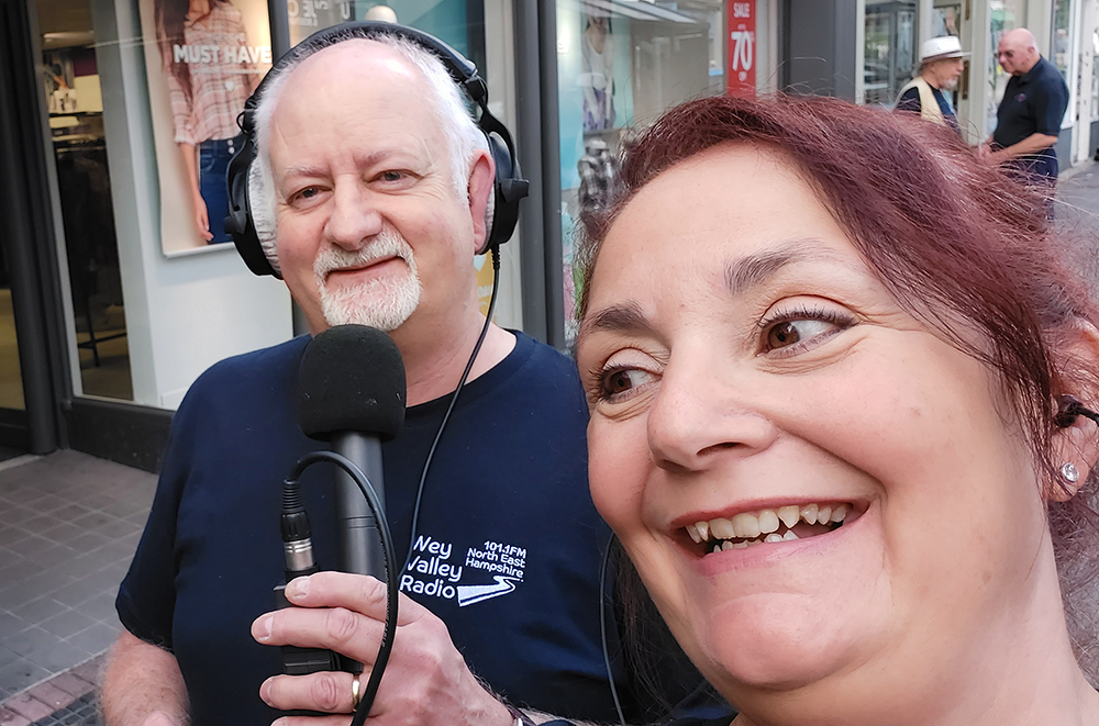 Chris Stone and Lainy Russell