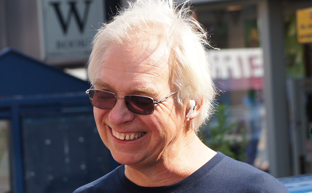 Dave Simmons at the Alton Classic Car Show 2021