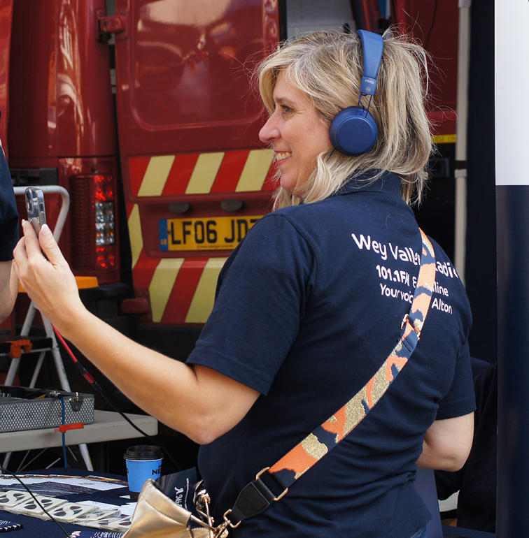 Mel Montagnon at the Alton Classic Car Show 2021