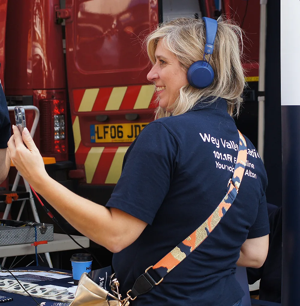 Mel Montagnon at the Alton Classic Car Show 2021