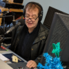 David Way on air for the Alton Yuletide Festival 2018