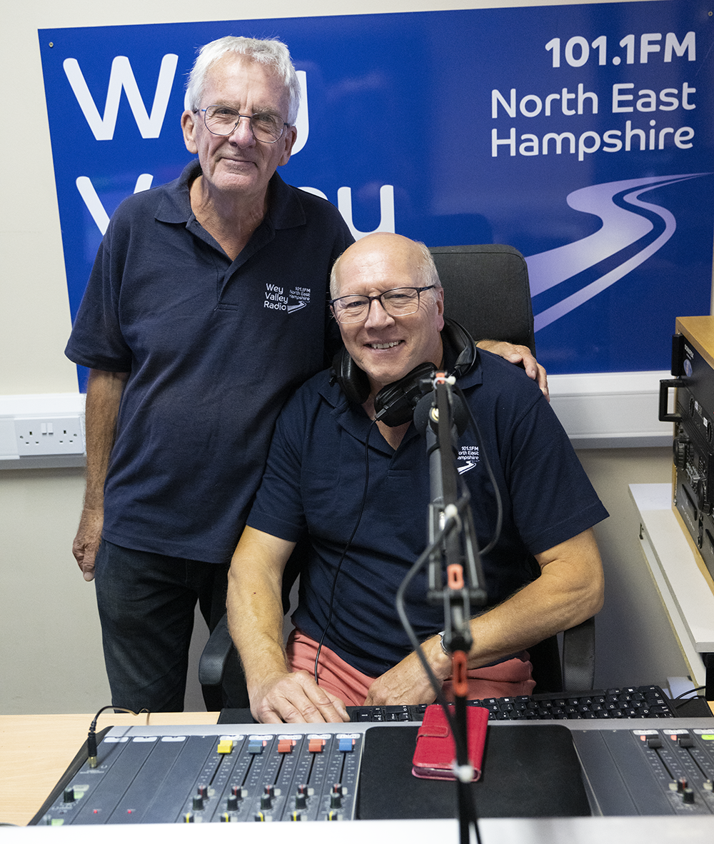 Brian Player and Paul Smy at the Alton Classic Car Show 2026