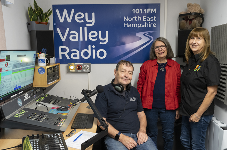Official launch of Wey Valley Radio's new studio